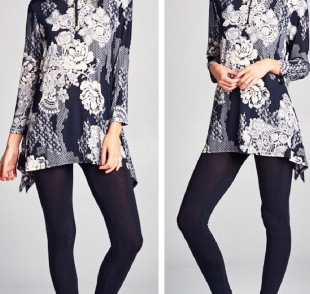 🆕️ Floral Swing Tunic Top